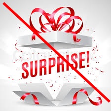 The Surprise is Gone